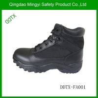 DDTX-FA001  High quality genuine leather military army boots