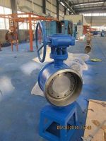 Butt welding metal sealed butterfly valve