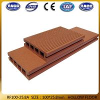 WPC China manufacture 150x25mm Hollow outdoor WPC terrace board decking