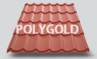 Color coated steel roofing tile