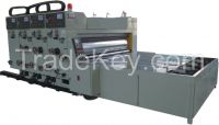 single/double/three and four color corrugated carton box slotting and printing machine