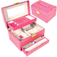 Top Quality Luxury Leather Jewelry Box,Multilayer Jewel Box With Big Capacity  Can OEM