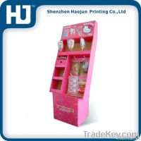 POP/POS cardboard dump bins display for sweet candy supermarket promot