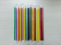 Disposable Poly Wrapped Straws