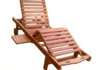 Wheeled lounger 3 leg with tray