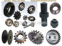 OEM inch and metric sprockets single & double & triple sprockets and platewheels