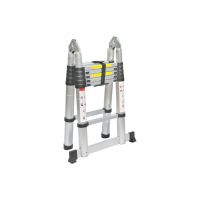 Double Sides Telescopic Ladder With A Pair Of Joints
