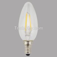 Candle light LED filament bulb 3W candle lamp 360 degree light