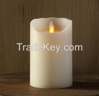 luminara flameless wick moving candle