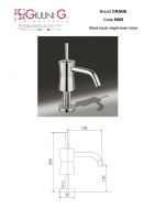 Wash-basin single-lever mixer CRANE
