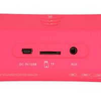 Bluetooth Speaker With Tf Card Slot, Portable Active Bluetooth Music Player (magenta)