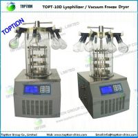 TOPT-10D Multi-pipe Top-press Vacuum Freeze Dryer