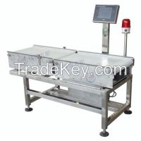 Beverage Industry Full Carton Package Check Weigher Machine / Weight Checker