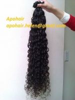 Human virgin hair