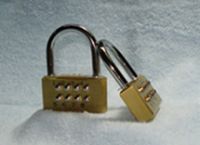 coded padlock