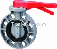 ABS Handle Butterfly Valve