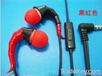 earphone with microphone for mobilephone computer