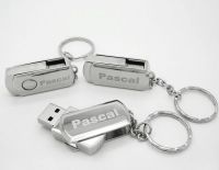 Swivel metal USB flash drive