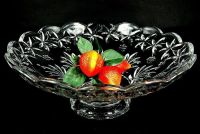 Exquisite Glass Plate, Glass Fruit Plate