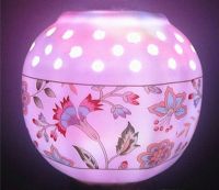 ceramic incense nightlight ceramic lamp, house lamp