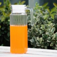 Glass water bottle and juice pot