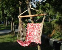 100% cotton printed swing chair