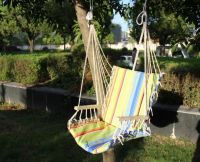 100% cotton yarndey striped swing chair