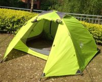 outdoor high quality double-deck 2 person tent