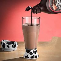 Milk cow self stirring coffee mug
