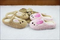 Deluxe and eco-friendly cotton velvet slippers