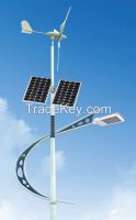 Wind and Solar power street lamp
