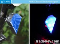 High Power Led Light Laser Led Bike Tail Light Bs-01 High Quality Guar