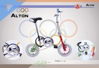 olympic rings folding bicycle