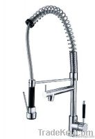 Pull kitchen faucet