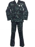 Green digital ripstop military uniform camouflage