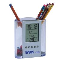 Multifunction Digital Pen Holder With Digital Clock And Calendar.made In China  