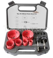 Bi-Metal SawMartr's Hole Saw Set (9-Piece)