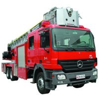 Morita 32m Intelligent Straight Arm Aerial Ladder Truck with Telescopic Water Pipe