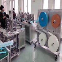 semi-automatic non woven machine face mask production machine