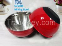 stainless steel mixing bowl,salad bowl