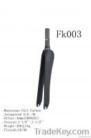 YD-FK003 full carbon fiber monocoque road bike fork bicycle part rigid