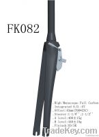 FK082 full carbon fiber monocoque road bike fork bicycle part rigid bi