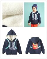 Infant clothing baby winter zipper coating children berber fleece hoodies hooded jackets