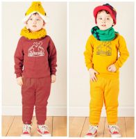 children's autumn and winter clothing sets kids hooded coating and trousers suits boy's fleece garment sets