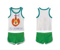 Boy's summer sets kids clothing suits