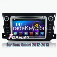 7Inch Android 4.4 Car DVD Player For Benz Smart 2012-2013 Car GPS Navi