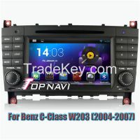 Android 4.4 Car DVD Auto For Benz C-Class W203 2004 2005 2006 2007GPS