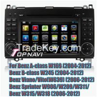 Android 4.4 Auto GPS For Benz A-class W169 2004 2006 2008 2012Car DVD
