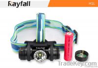 Rayfall cree xml t6 rechargeable camping led headlight