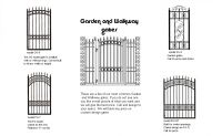 custom metal fabricated iron gates
